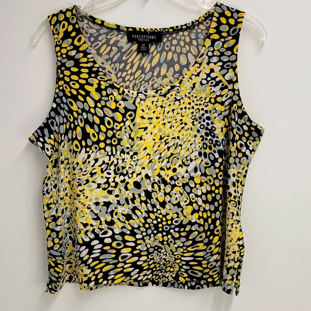 Perceptions New York Tank Top Size 12